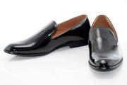 Men's Black Patent Leather Dress Loafer