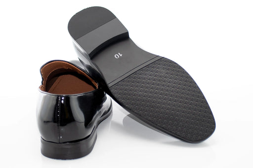 Men's Black Patent Leather Dress Loafer