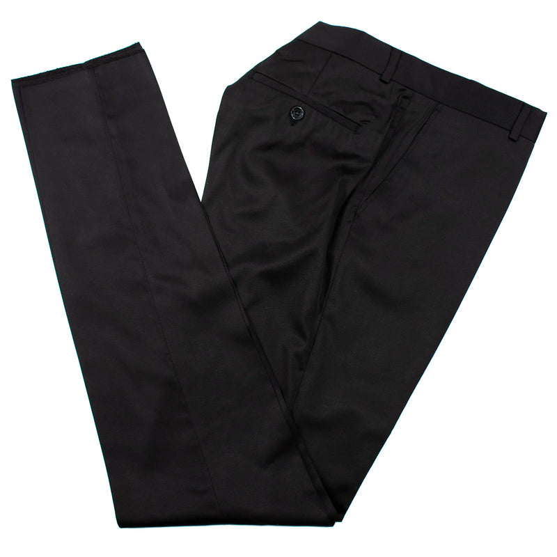 Burgundy Classic Paisley 3-Piece Slim-Fit Tuxedo With Satin Shawl Lapels