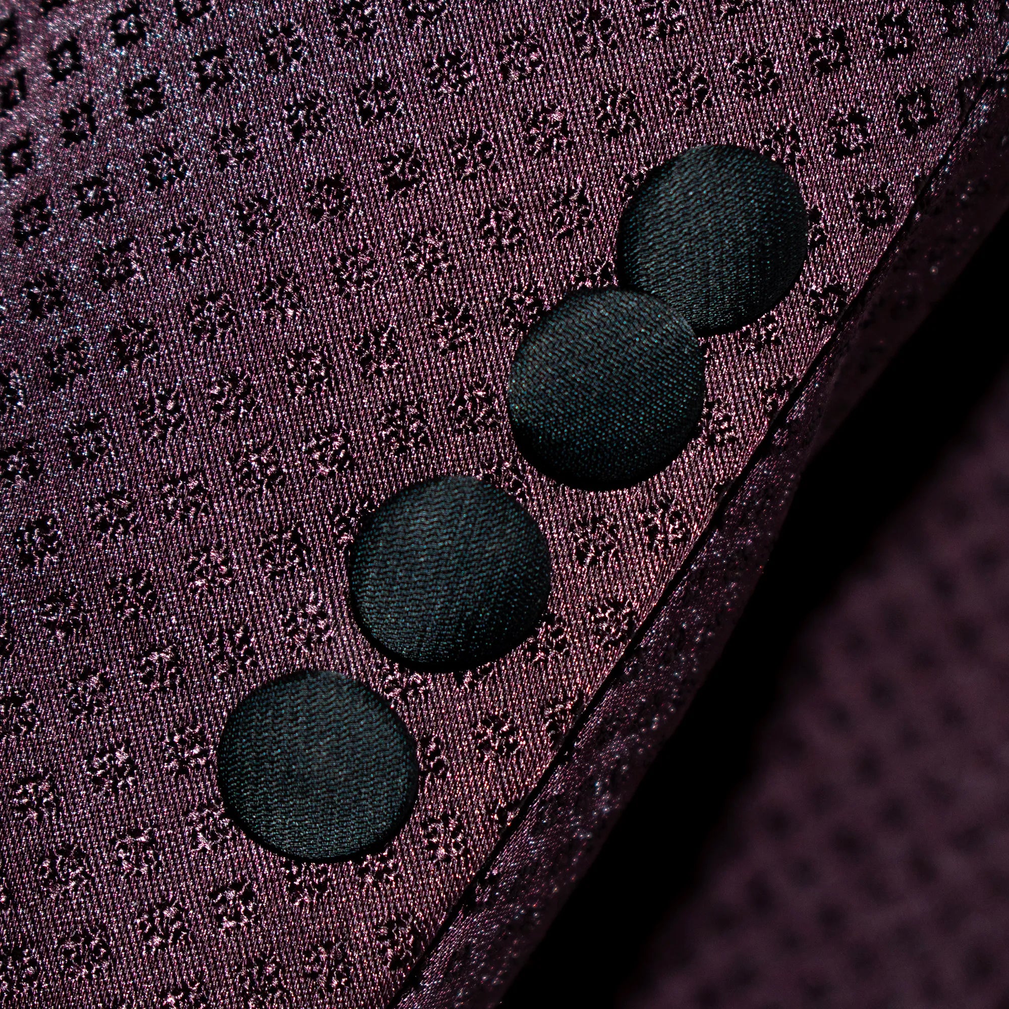 Burgundy 3-Piece Tailored-Fit Western Tuxedo