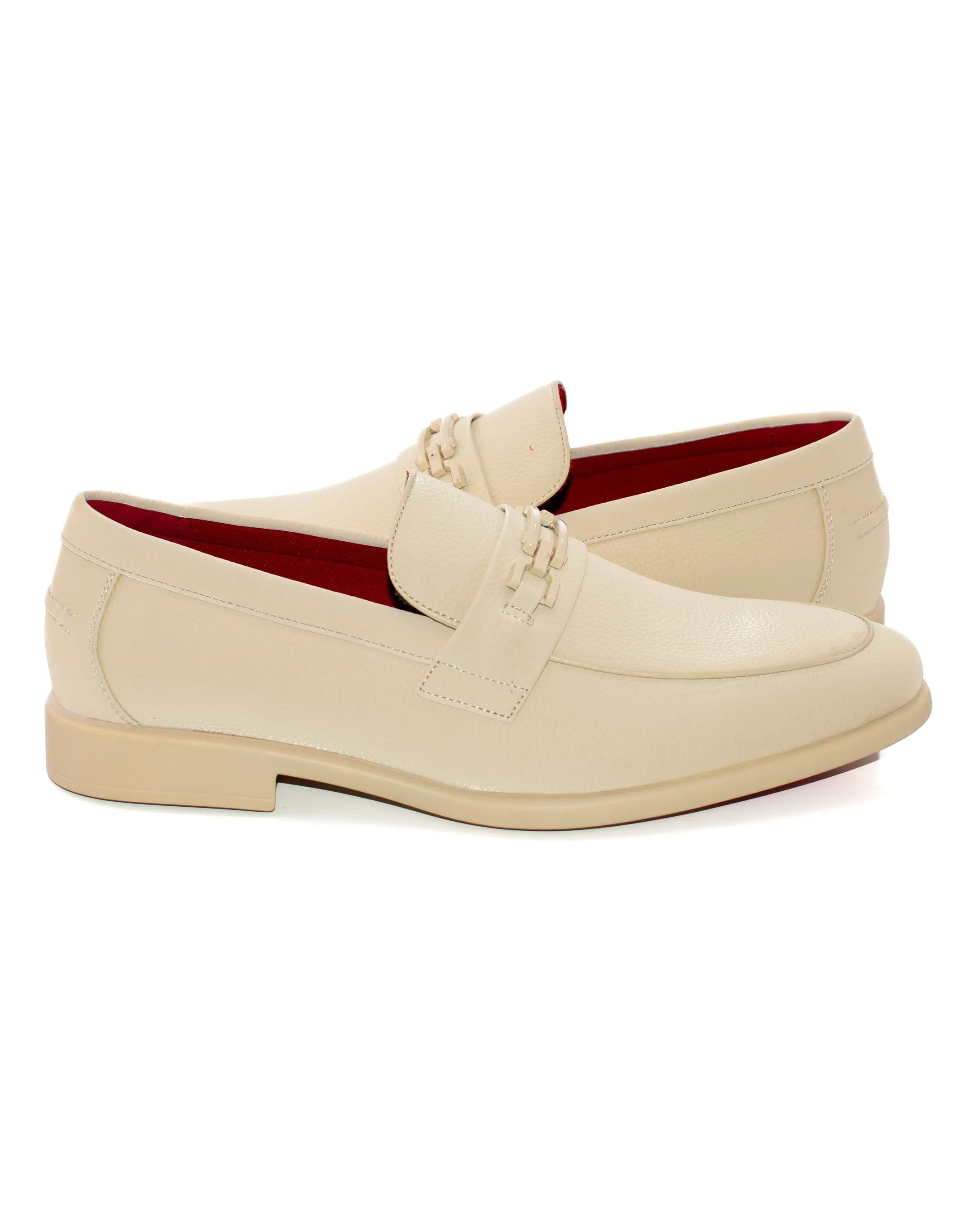 Split-Grain Leather Bit Dress Loafer