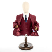 Burgundy 3-Piece Kids Premium Suit For Boys