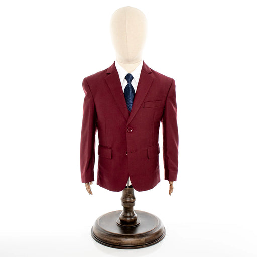 Burgundy 3-Piece Kids Premium Suit For Boys
