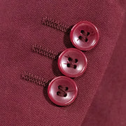 Burgundy 3-Piece Kids Premium Suit For Boys