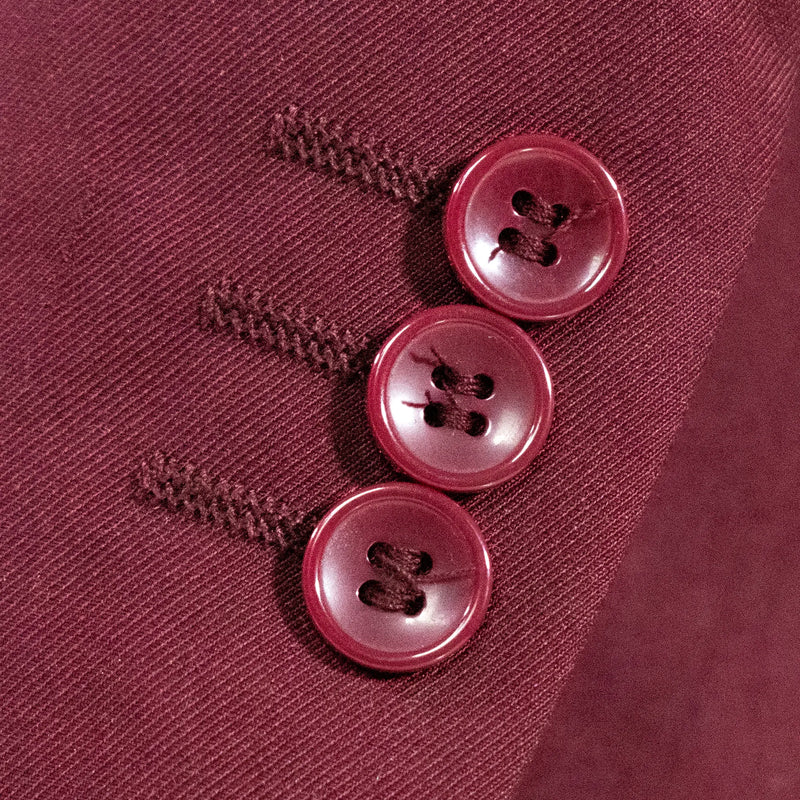 Burgundy 3-Piece Kids Premium Suit For Boys
