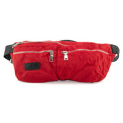 Men's Red Nylon Fanny Pack