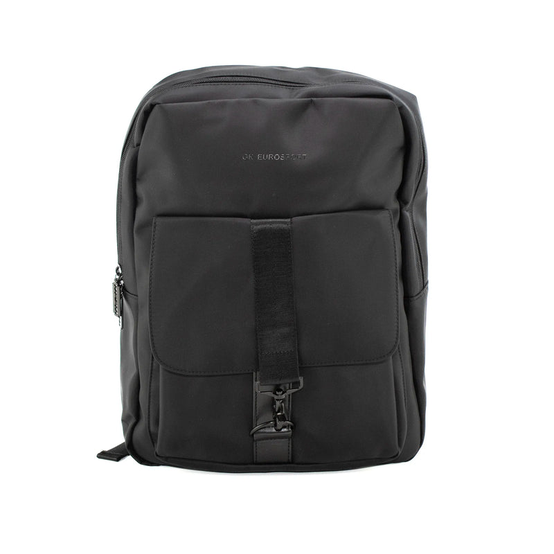 Black Nylon 15-Inch Laptop Sport Backpack