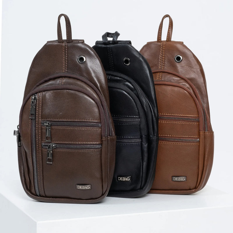 Leather Sling Cross Body Bag