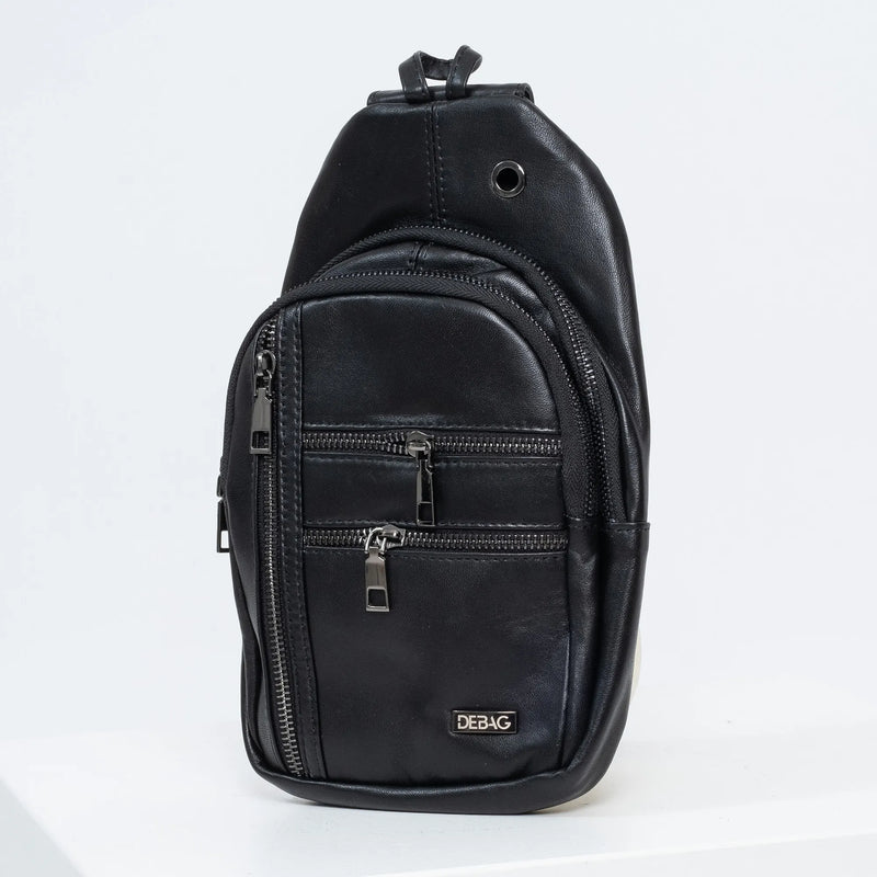 Leather Sling Cross Body Bag