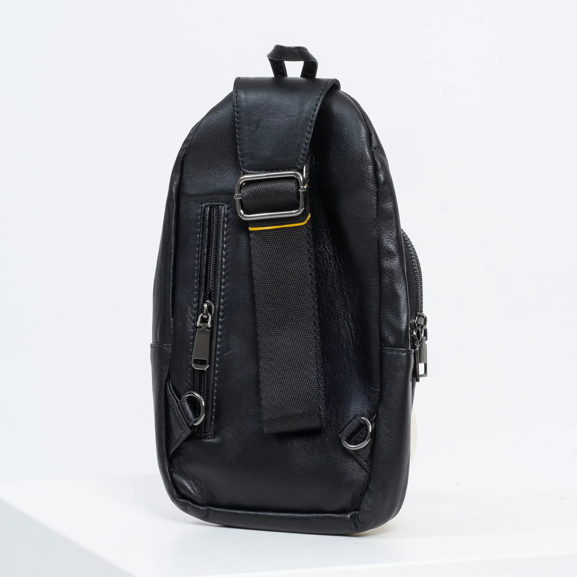 Leather Sling Cross Body Bag