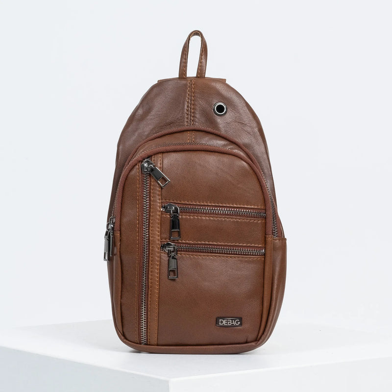 Leather Sling Cross Body Bag