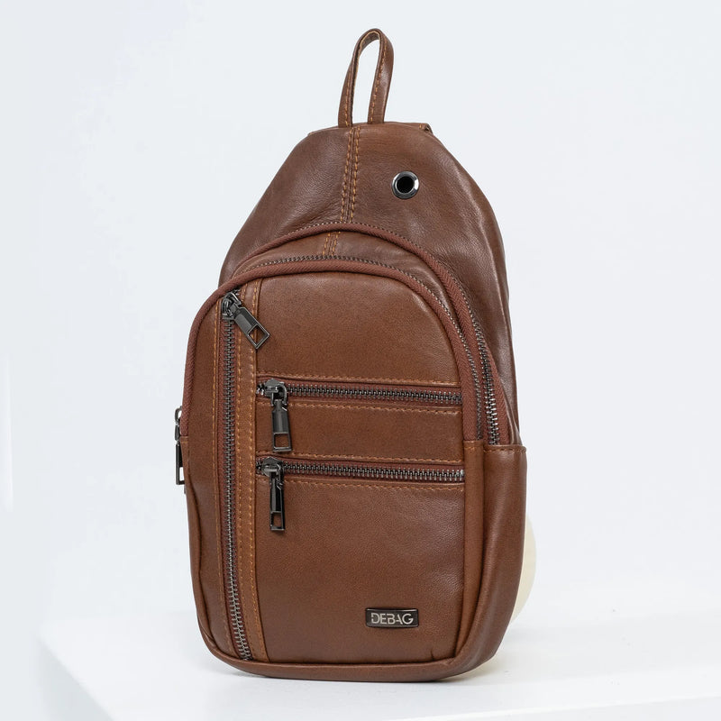 Leather Sling Cross Body Bag