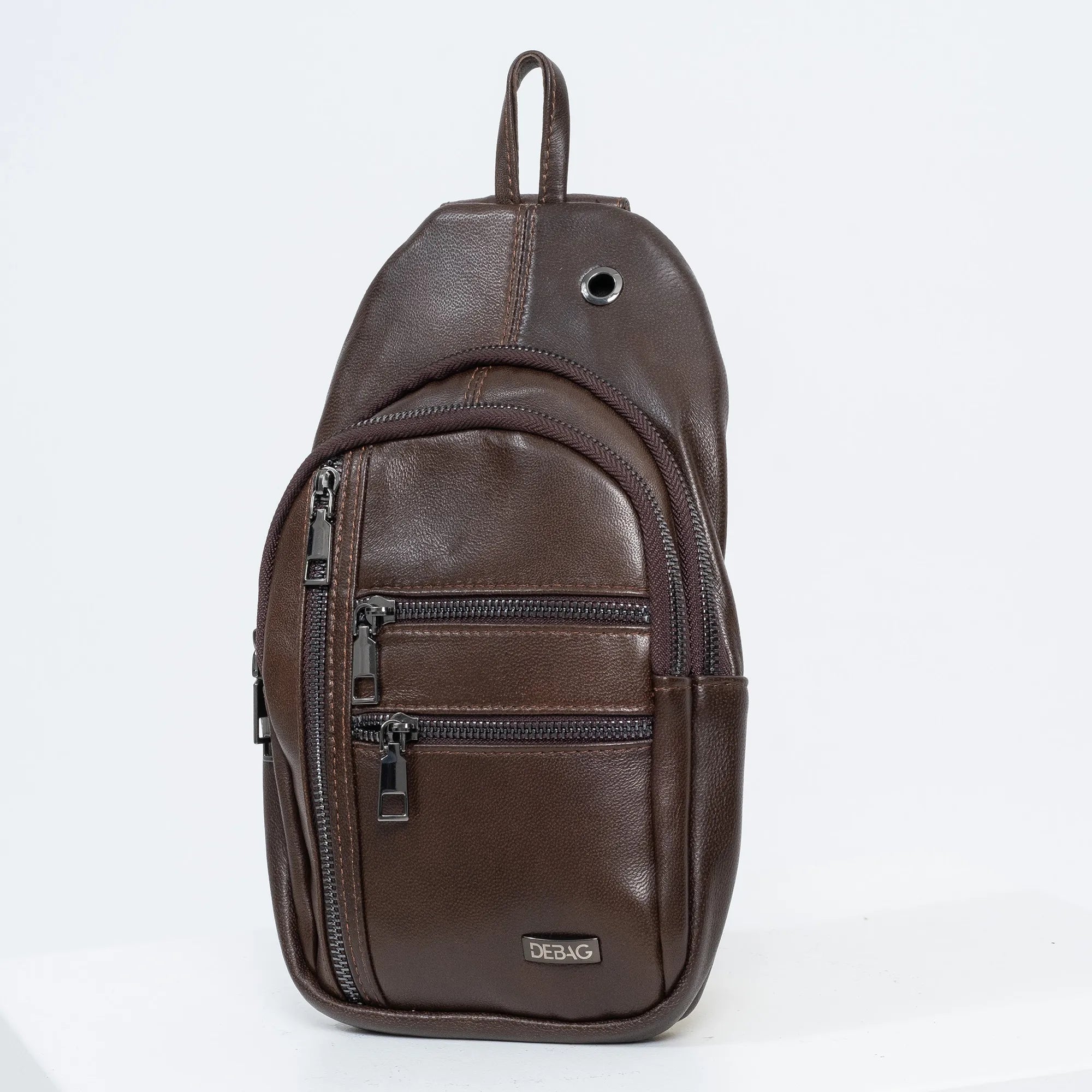 Leather Sling Cross Body Bag