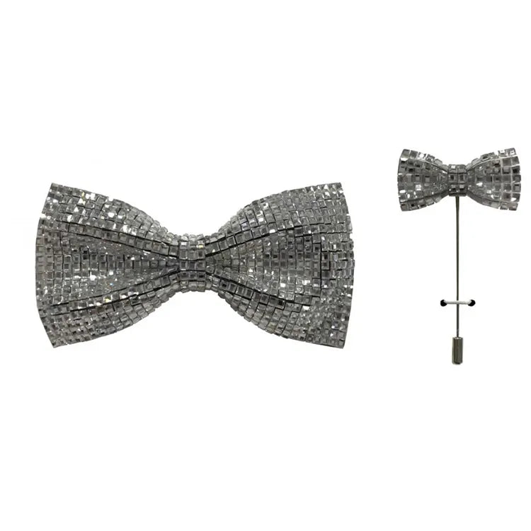 Rhinestone Designer Bow Tie