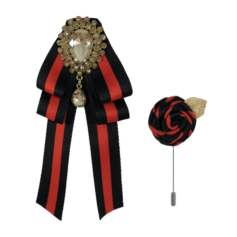 Brooch Bow Tie & Lapel Pin