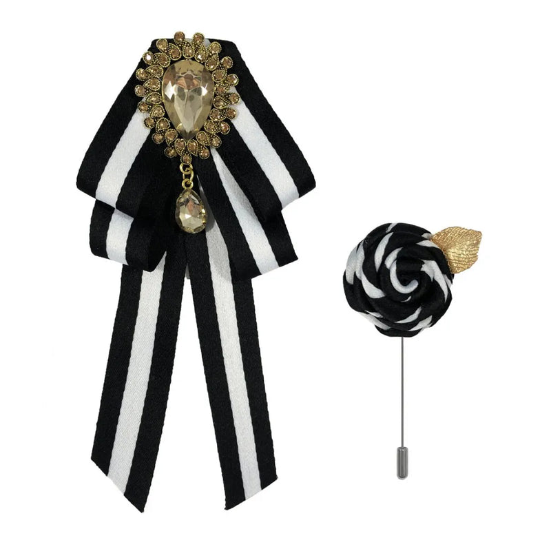 Brooch Bow Tie & Lapel Pin