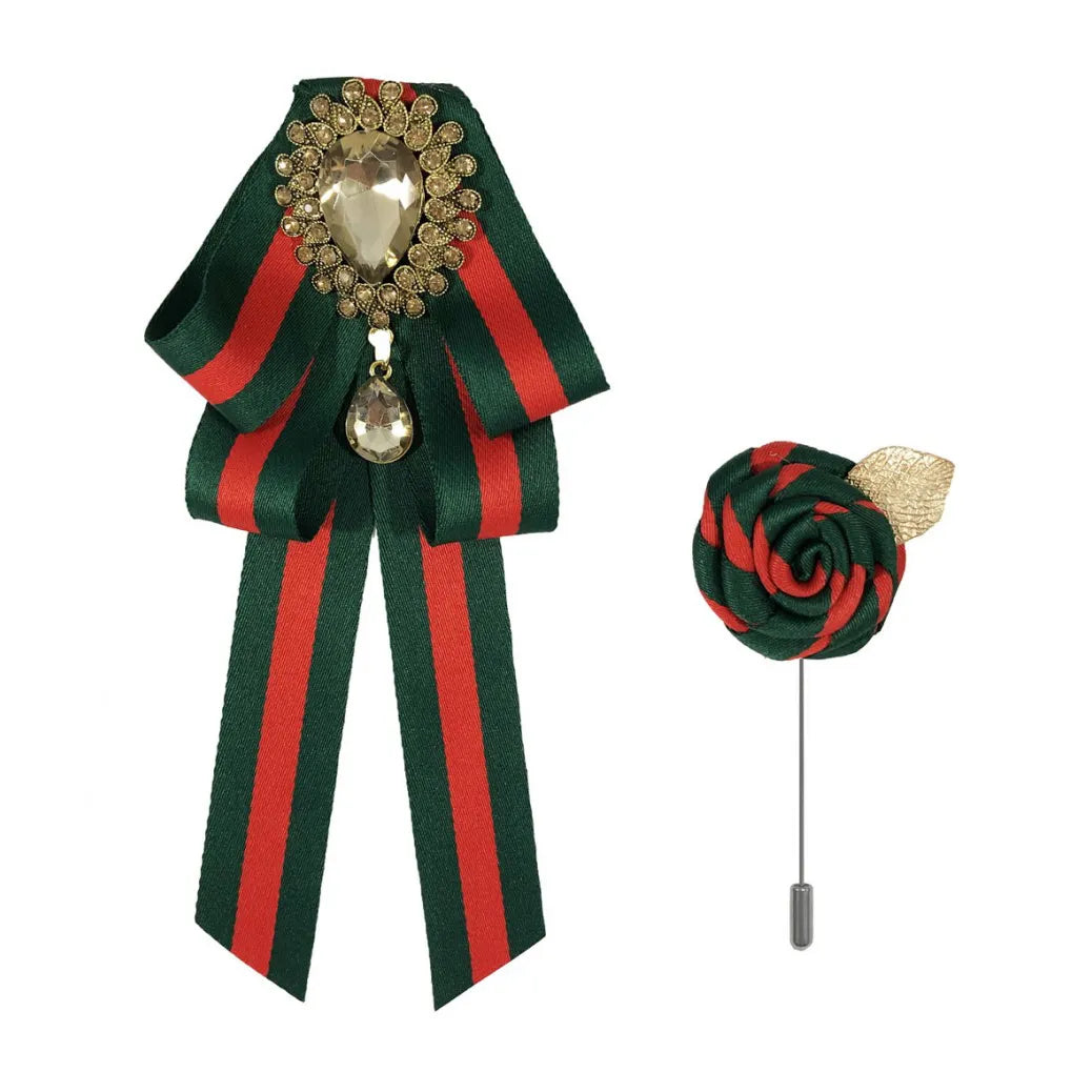 Brooch Bow Tie & Lapel Pin