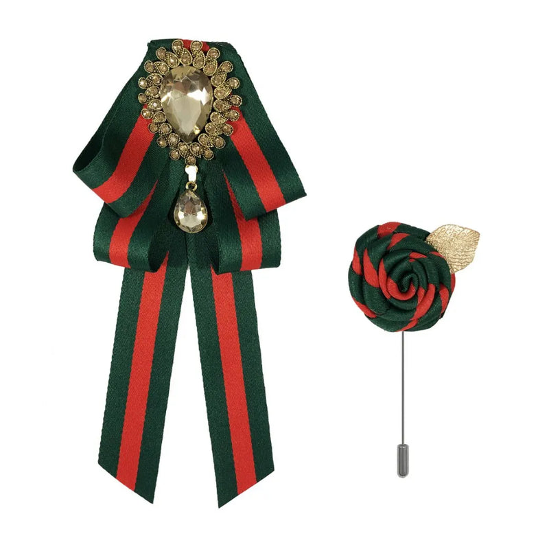 Brooch Bow Tie & Lapel Pin