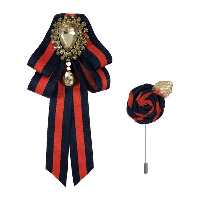 Brooch Bow Tie & Lapel Pin