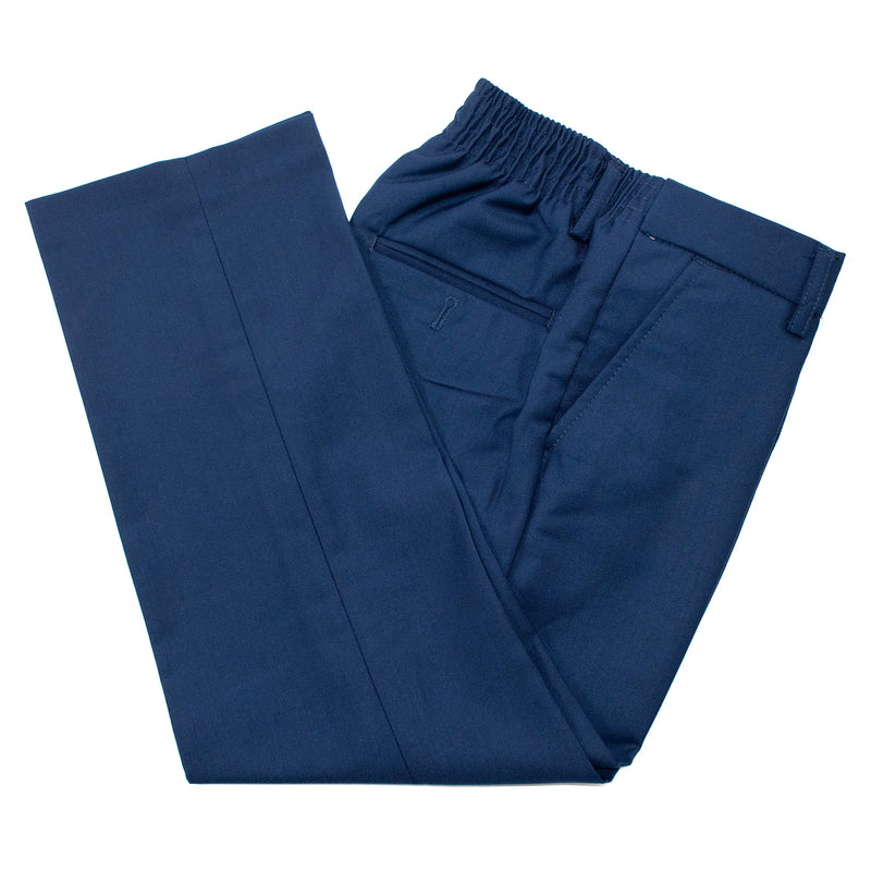 Kids' Blue 3-Piece Tuxedo With Satin Shawl Lapels