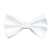 Men's White Bow-Tie