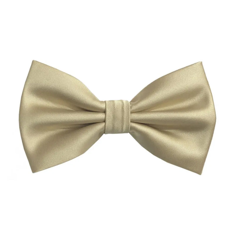 Men's Beige Bow-Tie