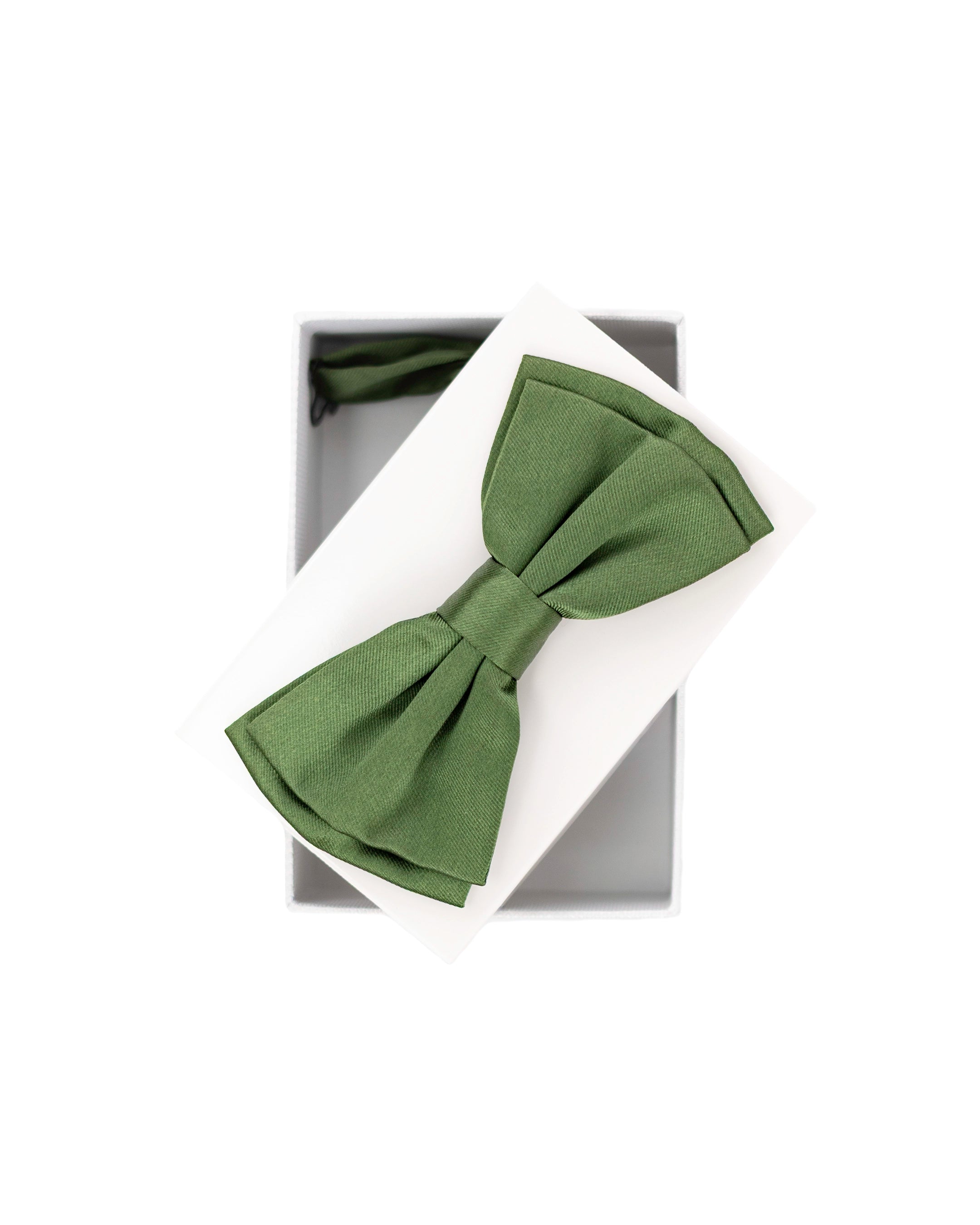 Dark Olive Bowtie from Dolce Vesta | One Size Fits All