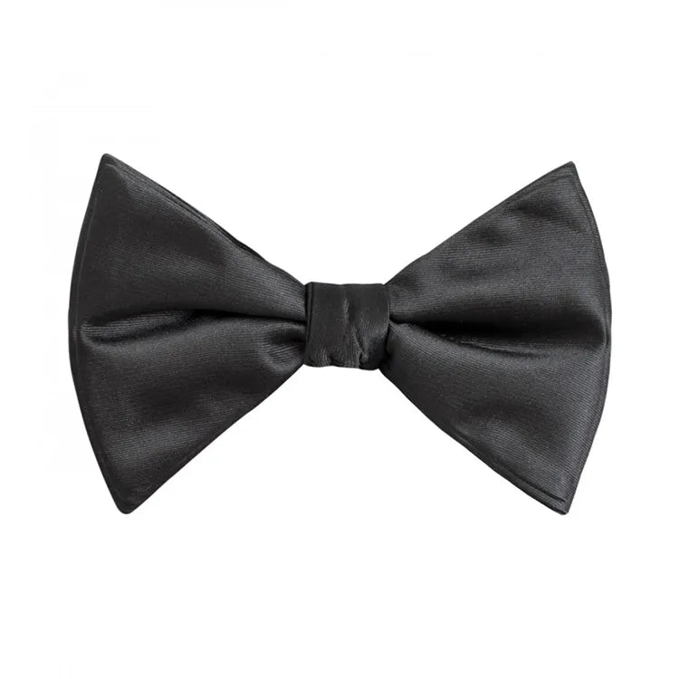 Kids' Solid Butterfly Bow Tie & Hanky