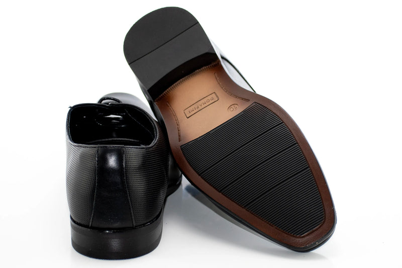 Black Formal Lace-Up