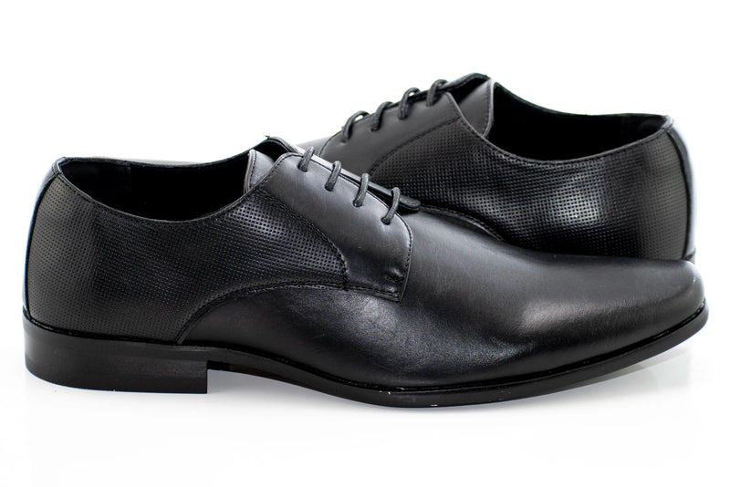 Black Formal Lace-Up