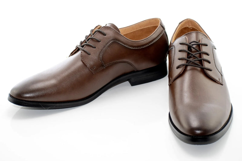 Dark Brown Derby Lace-Up