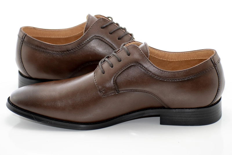 Dark Brown Derby Lace-Up