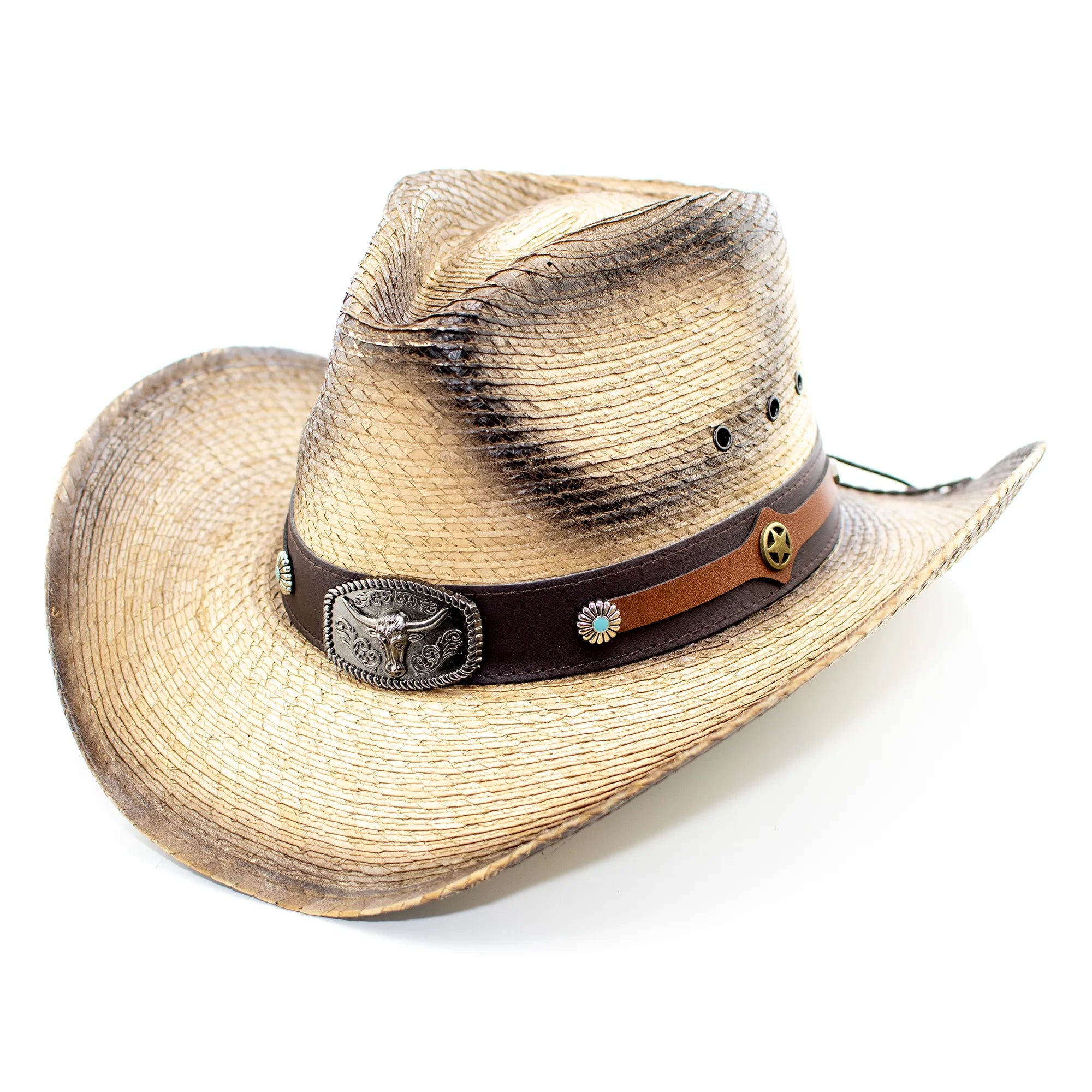 Shapeable Straw Cowboy Hat