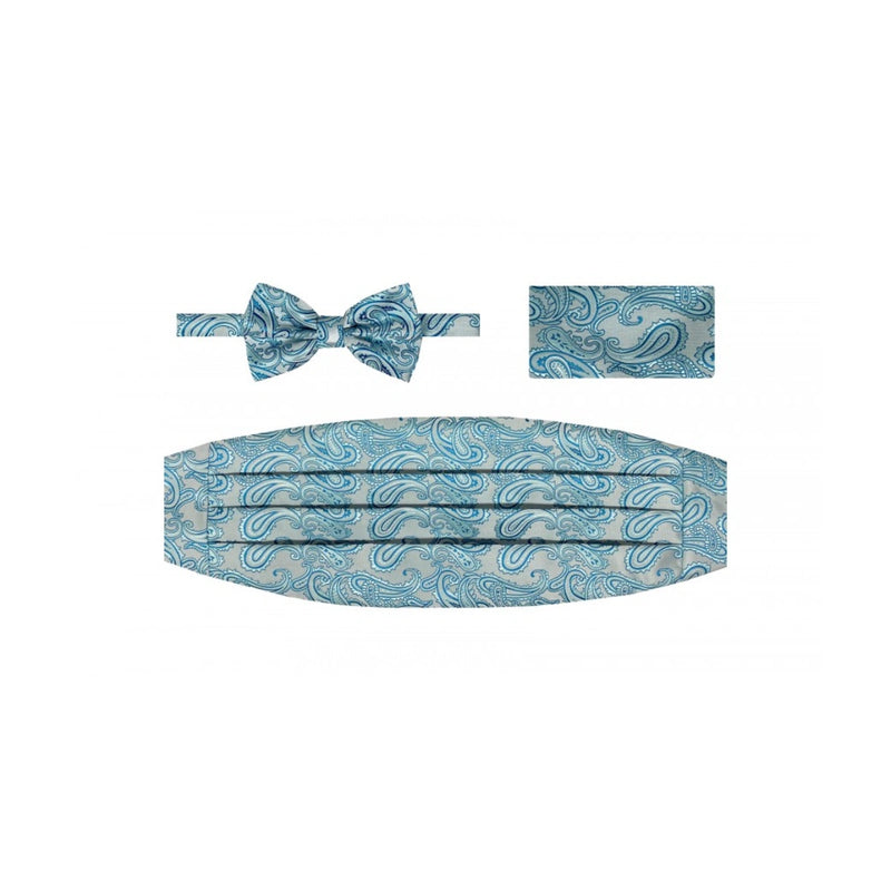 3-Piece Paisley Cummerbund Set