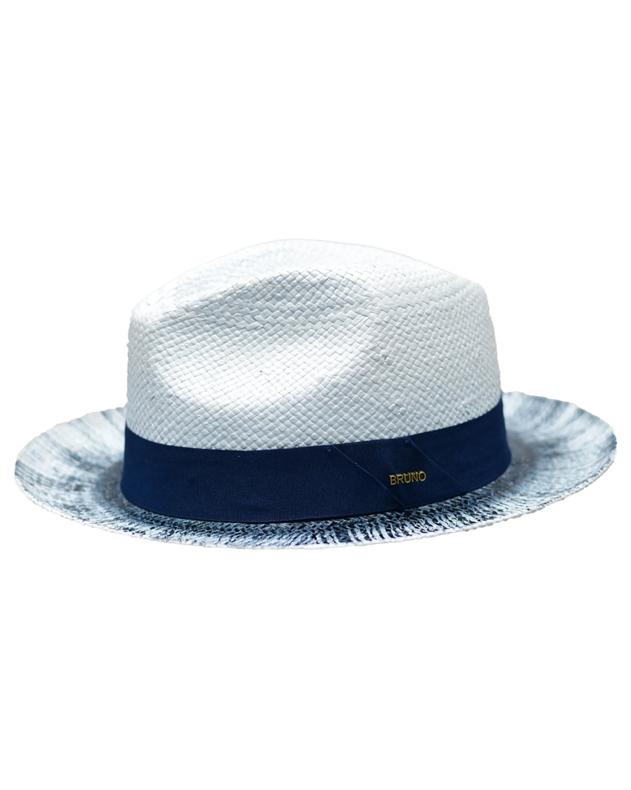 Natural Shantung Straw with Snap Brim Panama Hat