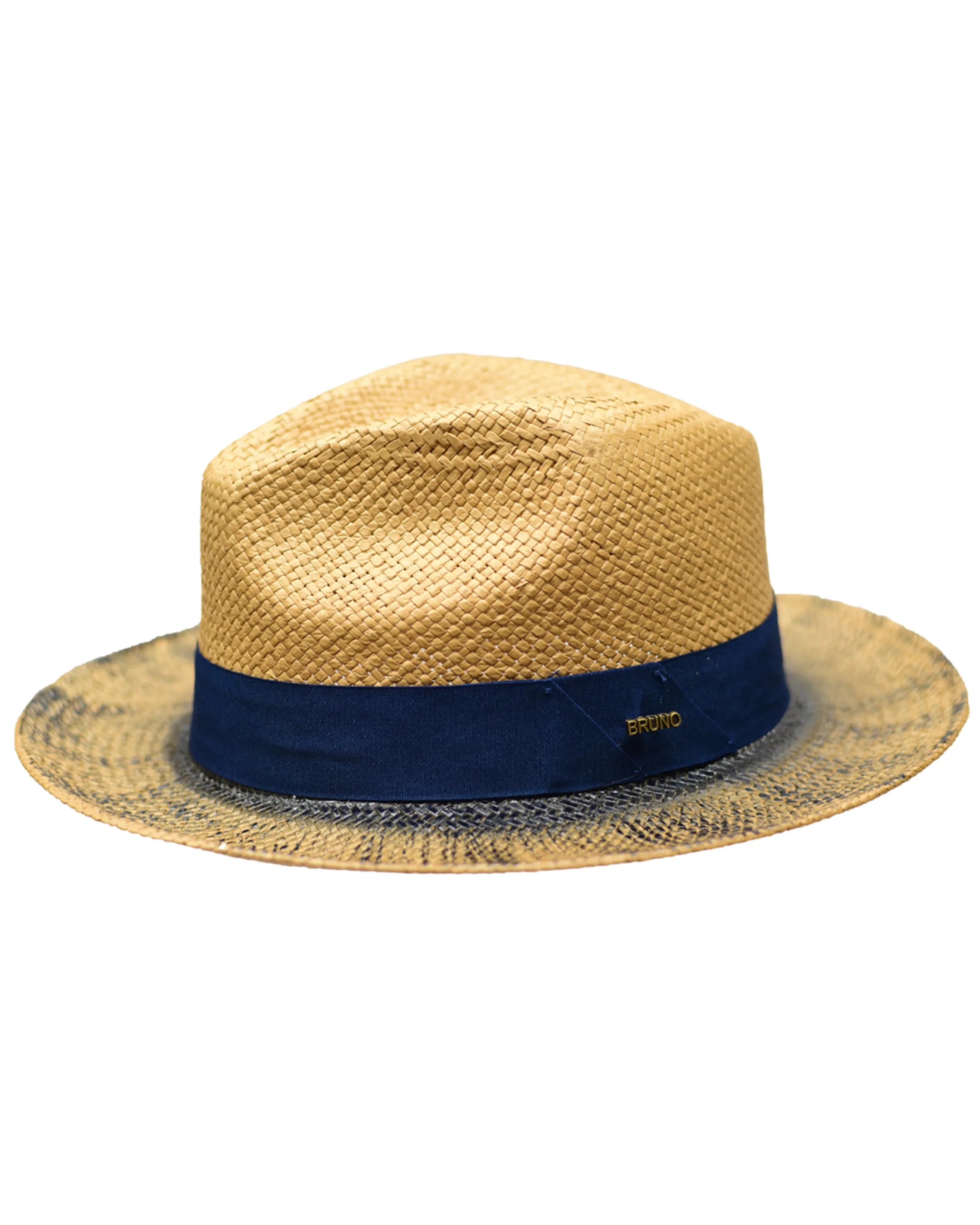 Natural Shantung Straw with Snap Brim Panama Hat