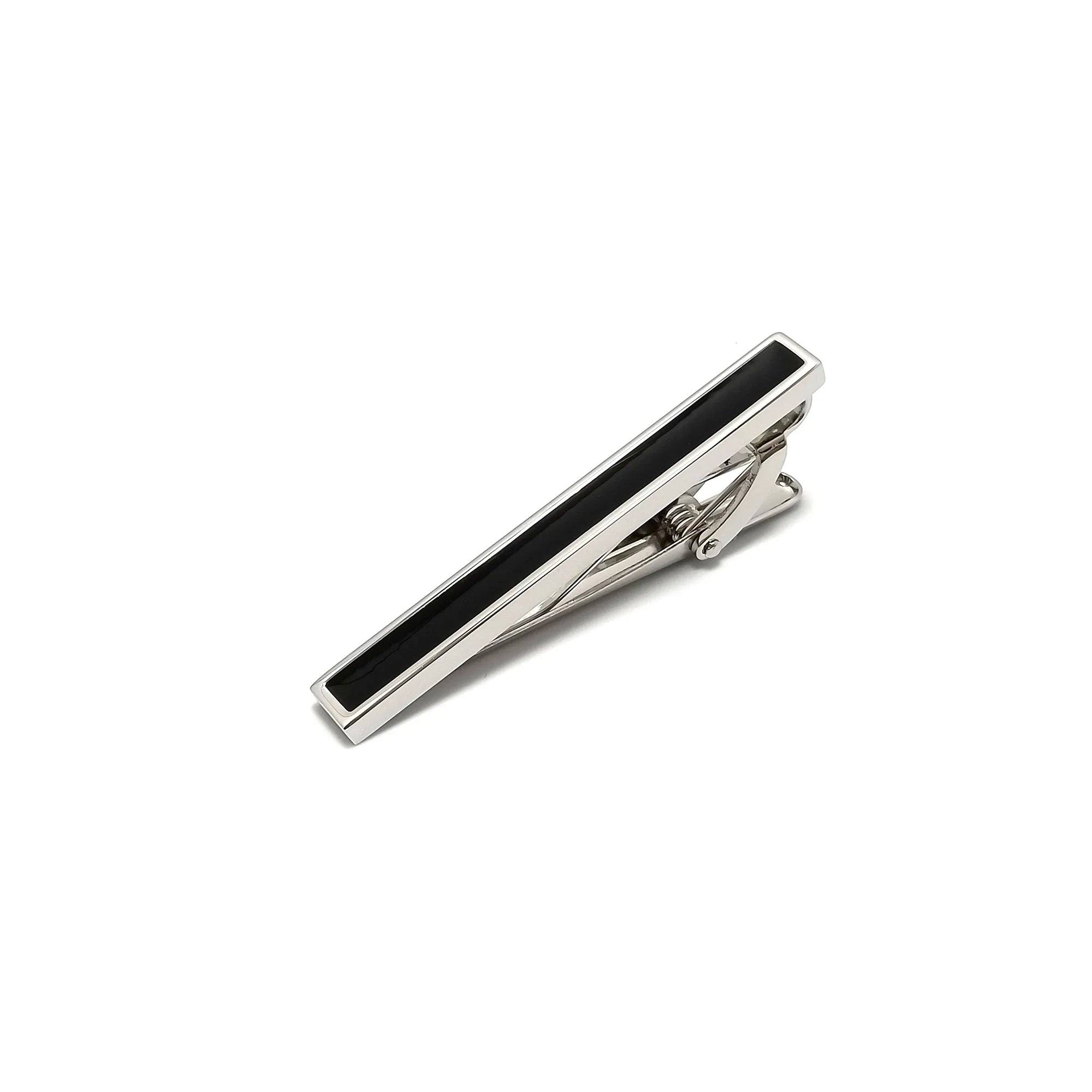 4-Leaf Clover Cufflinks & Tie-Bar Set