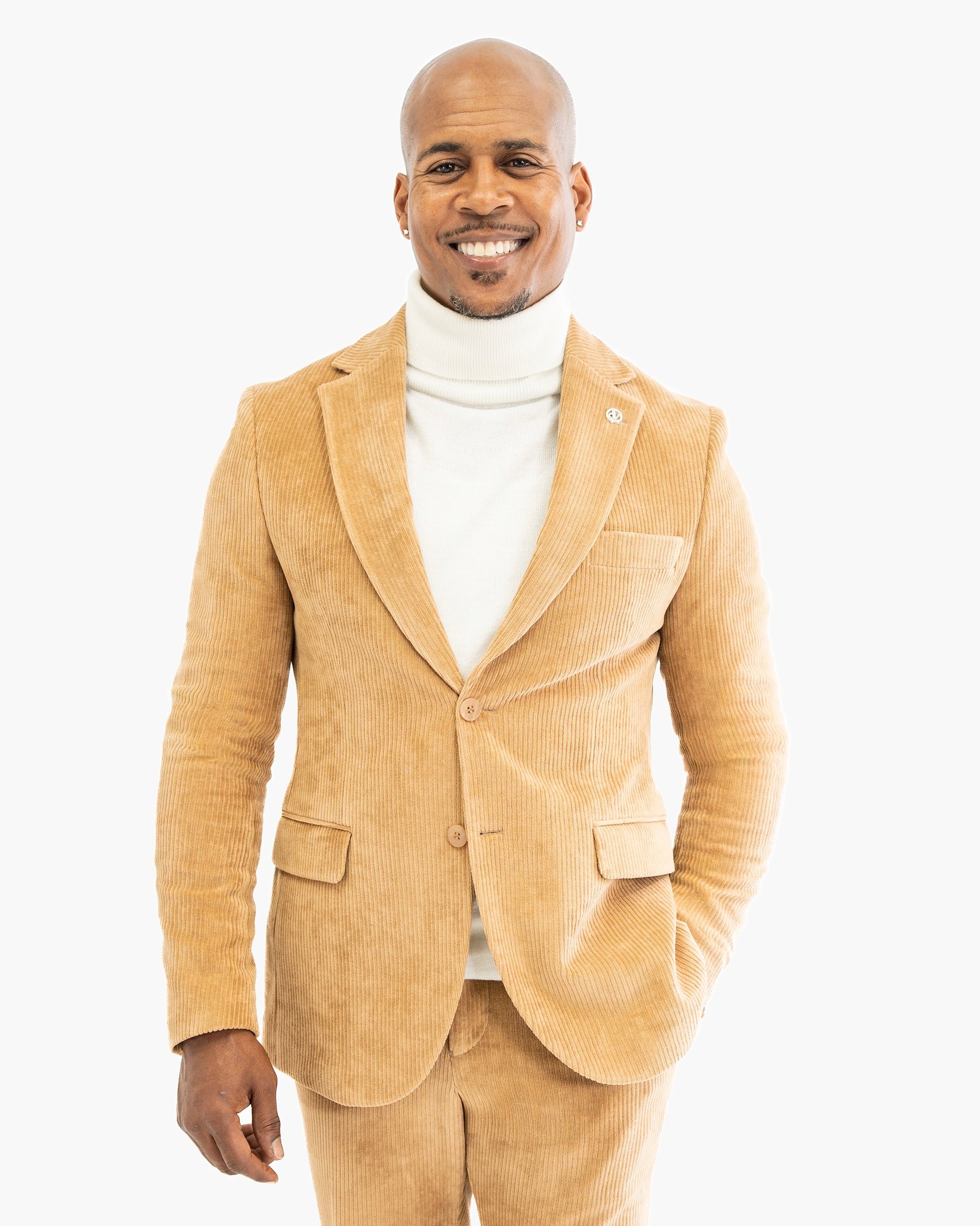 Cassidy | 2-Piece Tailored-Fit Corduroy Suit