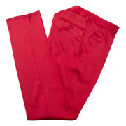 Men's Burgundy Satin 2-Piece Big & Tall Suit