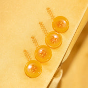 Men's Gold Satin 2-Piece Big & Tall Suit