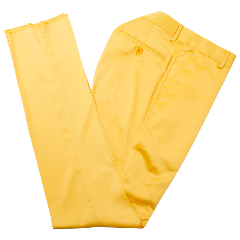 Men's Gold Satin 2-Piece Big & Tall Suit