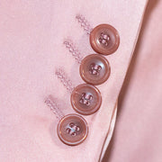 Men's Rosegold Pink 2-Piece Big & Tall Suit