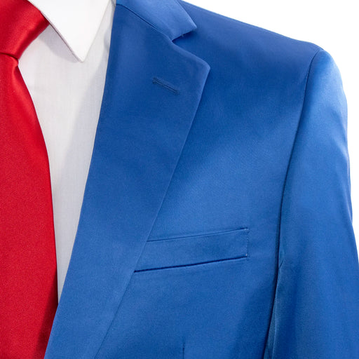 Men's Sapphire Blue 2-Piece Big & Tall Suit