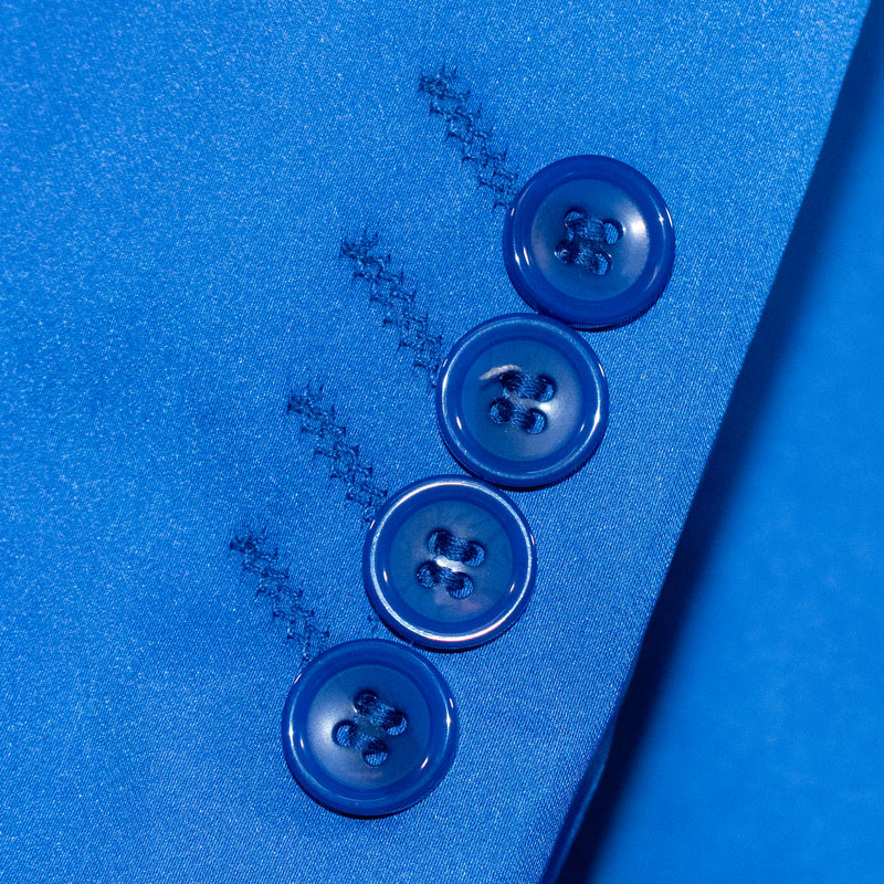 Men's Sapphire Blue 2-Piece Big & Tall Suit