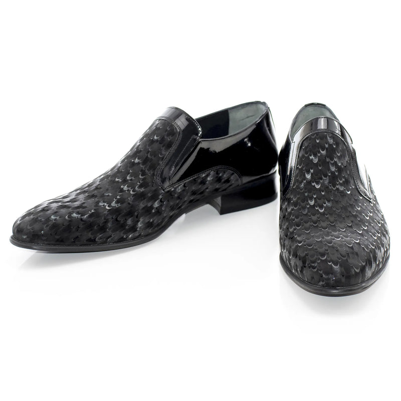 Black Wave Loafers