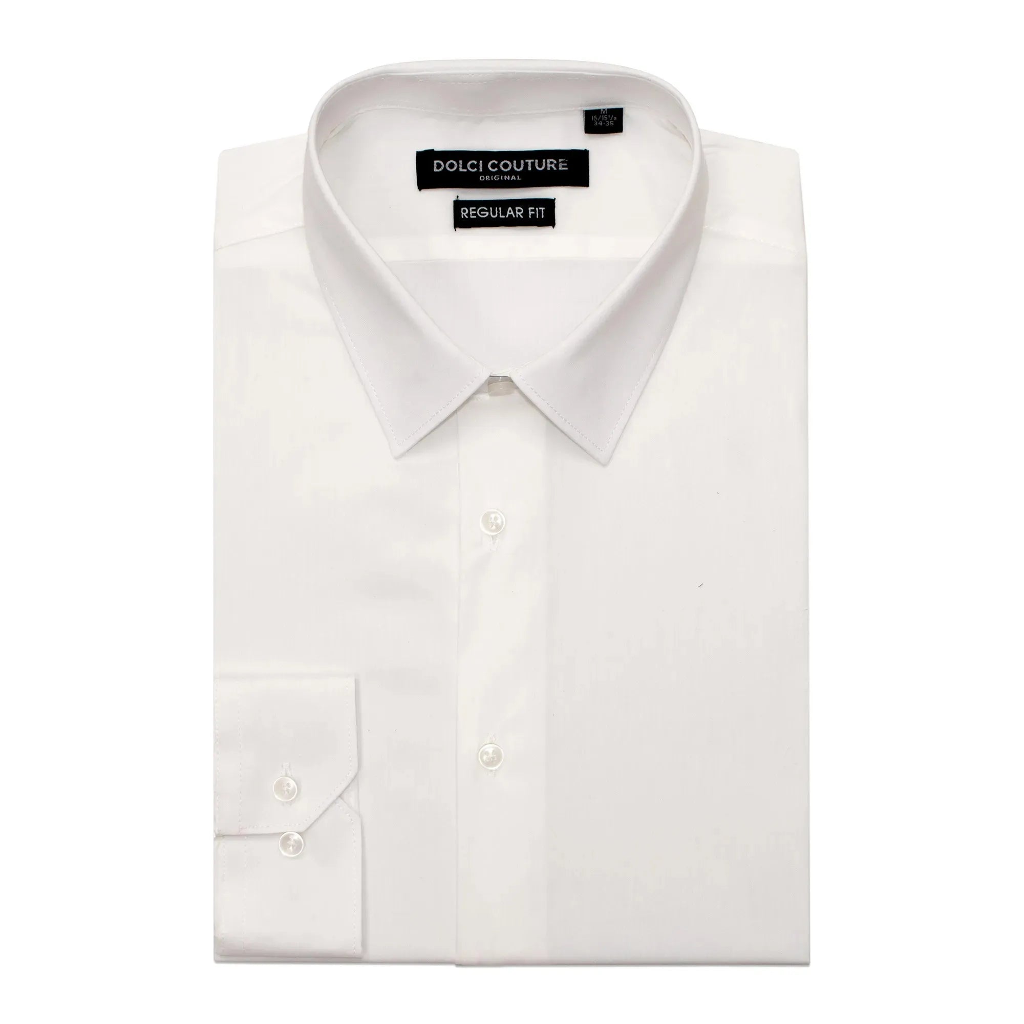 Off-White Stretch Regular-Fit Dress Shirt