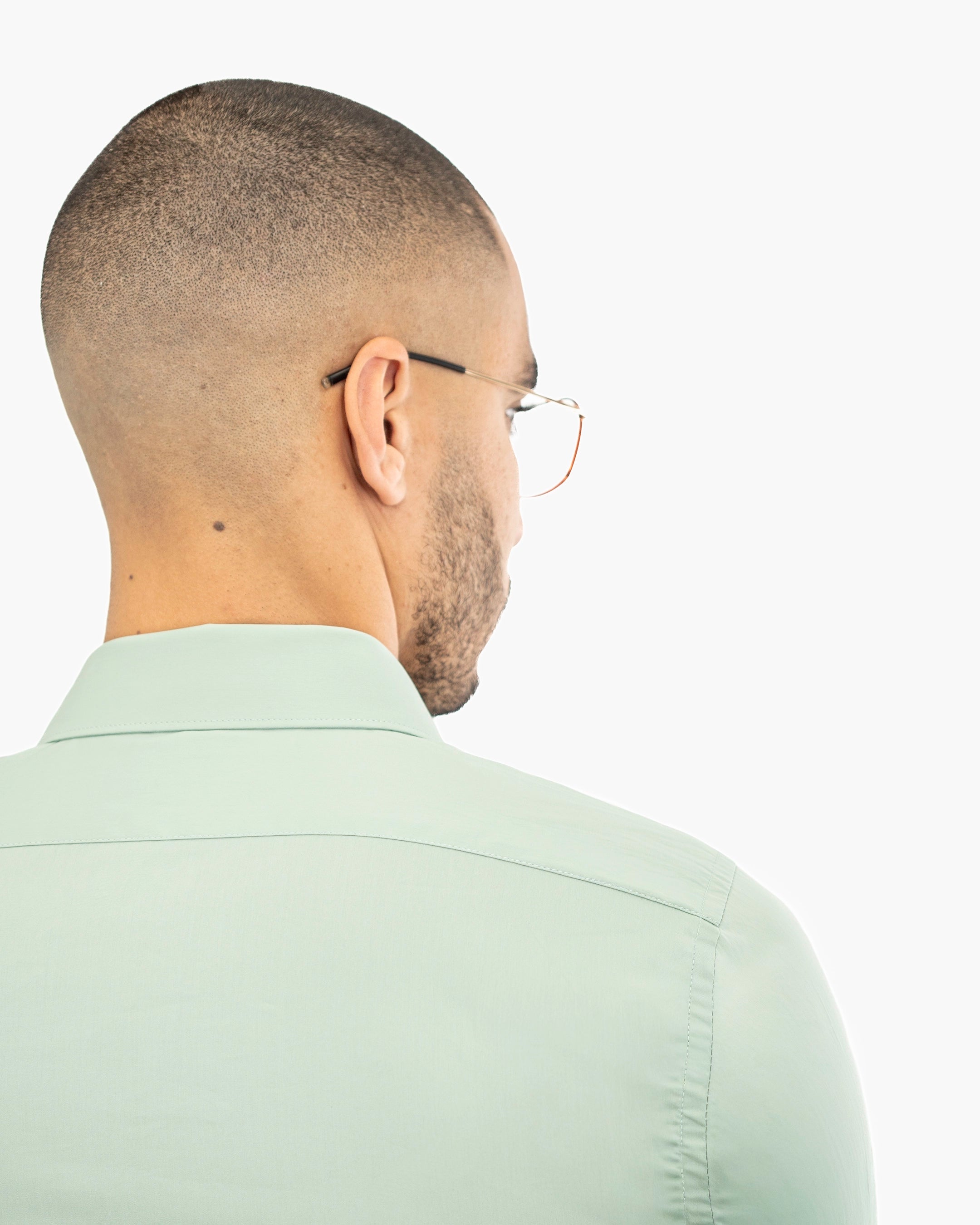 Sage Stretch Slim-Fit Dress Shirt