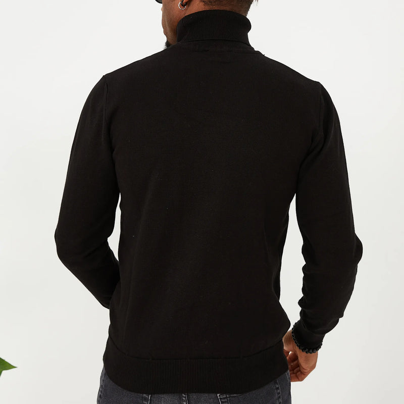 Black Long Sleeve Turtleneck