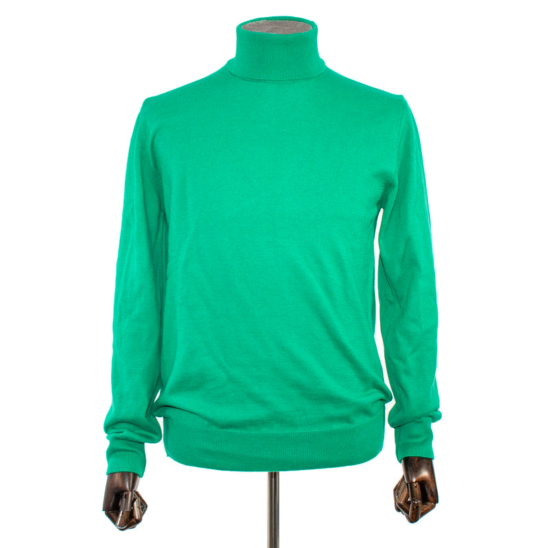 Kelly Green Long Sleeve Turtleneck