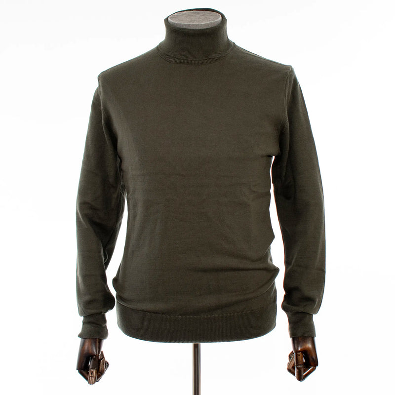 Hunter Green Long Sleeve Turtleneck